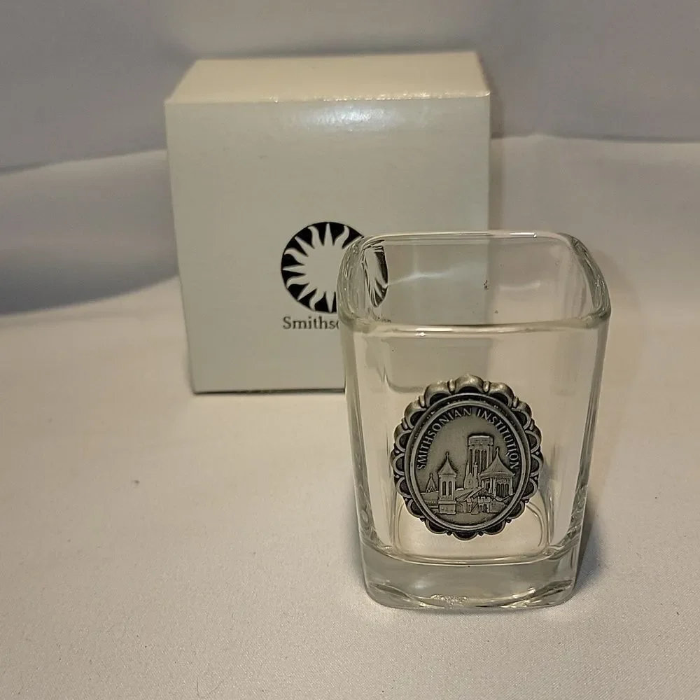 Large Smithsonian shot glass